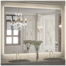 Load image into Gallery viewer, Backlit LED Mirrors - 3-Color Temperature Backlit Bathroom Vanity Mirrors - Ambiance, Practicality, and Anti-Fog Technology
